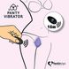 Вібратор в трусики - FeelzToys Panty Vibrator Purple з пультом дистанційного керування, 6 режимів роботи, сумочка-чохол