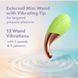 Mini vibrators in a charging case - Blush Play with Me with remote, green BL70483SH - photos (8