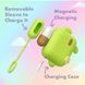 Mini vibrators in a charging case - Blush Play with Me with remote, green BL70483SH - photos (7