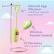 Mini vibrators in a charging case - Blush Play with Me with remote, green BL70483SH - photos (5