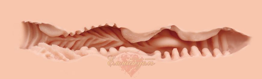 Naked Factory Cup Sleeve V-3 Through-Flow Textured Masturbator Sleeve SX3487 &mdash; photos