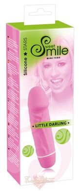 Реалистичный вибратор - SMILE Minivibe Little Darling pink - 12,5 x 3
