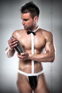Male erotic waiter costume - 021 BODY L/XL - Passion PSM0211 &mdash; photos