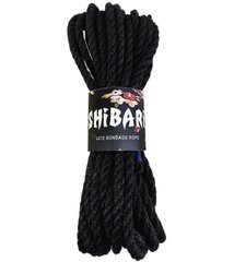 Веревка Джутовая для Шибари Feral Feelings Shibari Rope, 8 м черная