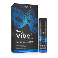 Жидкий вибратор - ORGIE Sexy Vibe! Liquid Vibrator, 15 мл - Средняя интенсивность