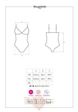 Боді - Rougebelle teddy Obsessive, S/M 411433 фото
