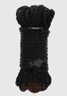 Бондажна мотузка - Taboom Bondage Rope black, 10 м