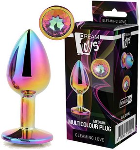 Butt plug - Gleaming Love Multicolour Plug Medium