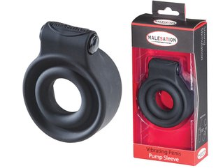 MALESATION Vibrating Penis Pump Sleeve