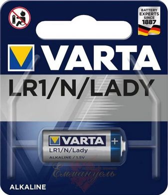Батарейки - Varta LR1 / N / Lady 1шт