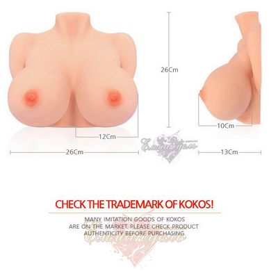 Мастурбатор-грудь - Kokos Bouncing Titties F