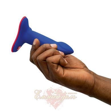 Фаллоимитатор - Fun Factory LIMBA FLEX S, синий, гибкий, с эффектом памяти, подходит для точки G SX0994 фото
