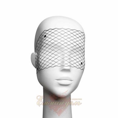 Маска на обличчя Bijoux Indiscrets - Louise Mask, вінілова, клейове кріплення, без зав'язок