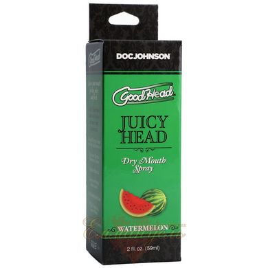 Увлажняющий оральный спрей - Doc Johnson GoodHead – Juicy Head Dry Mouth Spray – Watermelon 59мл