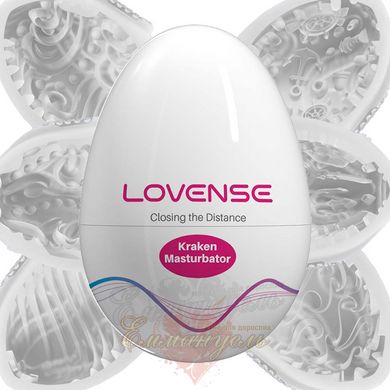 Мастурбатор-яйцо - Lovense Kraken masturbator egg, текстура-сюрприз