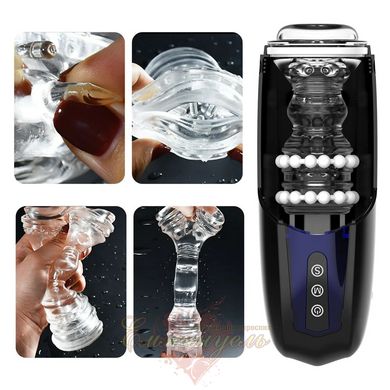 Interactive smart masturbator – Magic Motion Xone, imitation of friction, 10 modes, turbo button