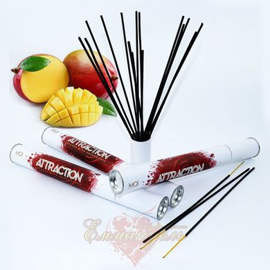 Incense sticks with pheromones and mango scent MAI Mango (20 pcs) for home, office, shop
