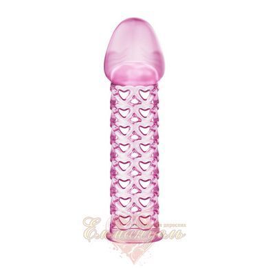 Насадка на член - Male-Wear Net Sleeve Pink 6603BI0044 фото