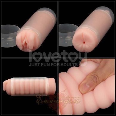 Двойной мастурбатор &ndash; Virgin-Skin Blowout Double Side Stroker 66-LV250016 фото
