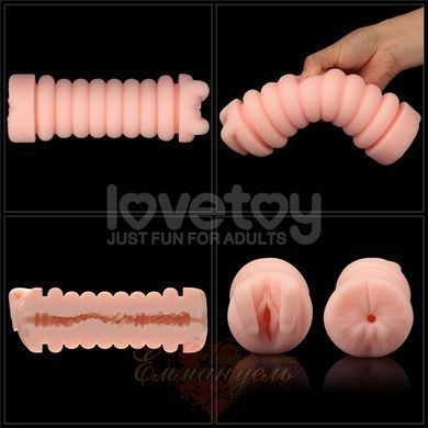 Двойной мастурбатор &ndash; Virgin-Skin Blowout Double Side Stroker 66-LV250016 фото