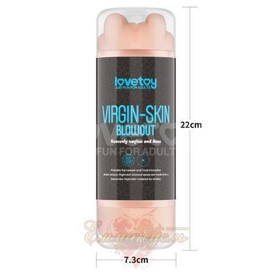 Двойной мастурбатор &ndash; Virgin-Skin Blowout Double Side Stroker 66-LV250016 фото