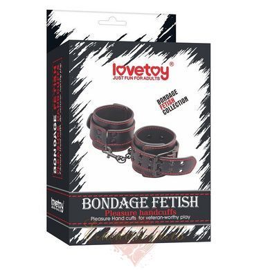 Наручники - Bondage Fetish Pleasure Handcuffs Lovetoy 6452LV1655 фото