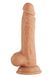 Realistic vibrator with testicles on a suction cup - Femme Funn Turbo Baller, Beige