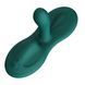 Sit-on-top смарт-вибратор - Zalo Flora Smart Vibrating Pad Turquoise Green, 9 моторов SX0715 фото