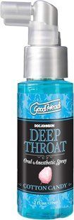 Спрей для минета Doc Johnson GoodHead deepthroat spray - cotton candy 59 мл для глубокого минета SX1321 фото