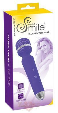 Hi-tech вибратор - Sweet Smile Rechargeable Wand 61325906650000 фото