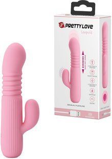 Hi-tech вибратор - Pretty Love Leopold Up/Down Vibrator Pink 6603BI0706 фото