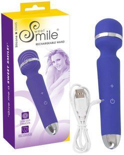 Hi-tech vibrator - Sweet Smile Rechargeable Wand 61325906650000 &mdash; photos