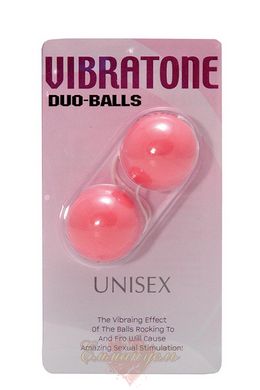 Vaginal balls - DUO BALLS PINK BLISTERCARD