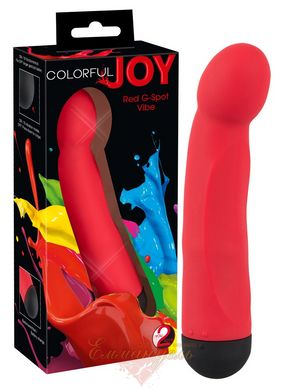 G-point stimulator - Colorful Joy Red G-Spot Vibe