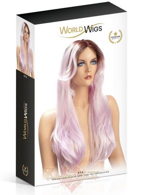 Wig - World Wigs AYA LONG TWO-TONE MAUVE