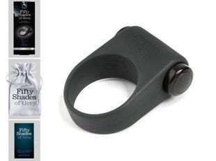 Fifty Shades of Grey - Эрекционное кольцо - Feel It Baby! Vibro-Penisring 61325812240000 фото