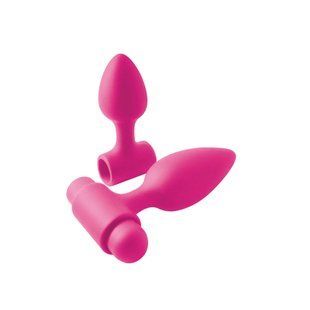 INYA Rechargeable VIBES-O-SPADES Vibrating Anal Butt Plug Kit SX4338 &mdash; photos