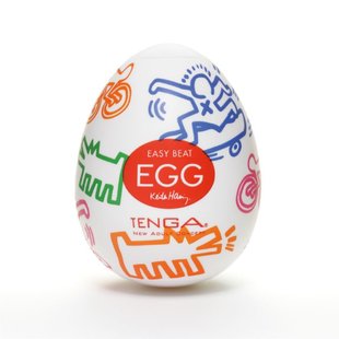 Мастурбатор яйце - Tenga Keith Haring EGG Street