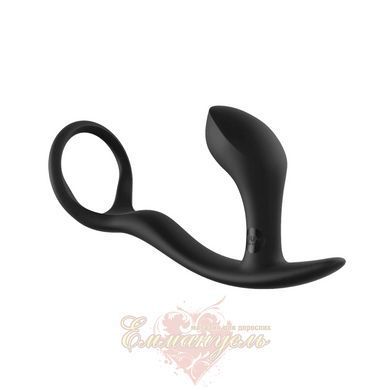 Anal plug with an erection ring - Fun Factory BOOTIE RING slate SX0972 &mdash; photos