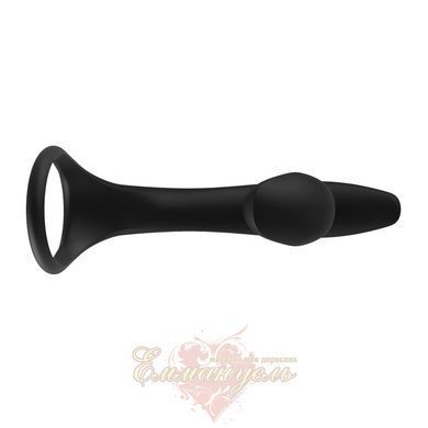 Anal plug with an erection ring - Fun Factory BOOTIE RING slate SX0972 &mdash; photos