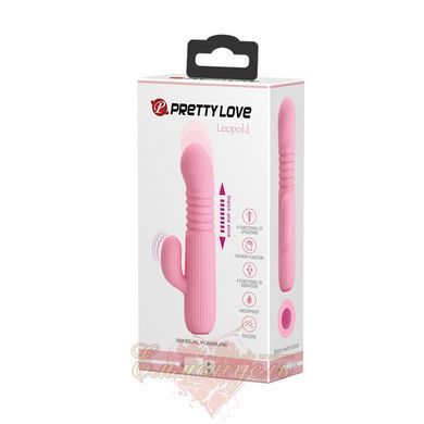 Hi-tech вибратор - Pretty Love Leopold Up/Down Vibrator Pink 6603BI0706 фото