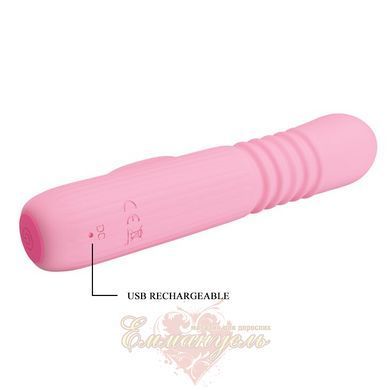 Hi-tech вибратор - Pretty Love Leopold Up/Down Vibrator Pink 6603BI0706 фото