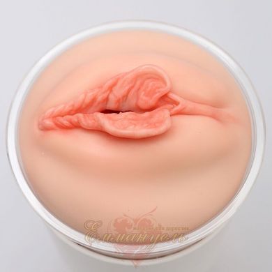 Мастурбатор-вагина Naked Factory Cup Sleeve V&ndash;4 сквозной SX3488 фото