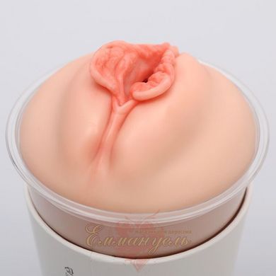 Мастурбатор-вагина Naked Factory Cup Sleeve V&ndash;4 сквозной SX3488 фото