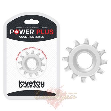 Erection ring - Power Plus Cockring 3 Clear