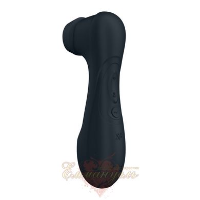 Vacuum clitoral stimulator - Satisfyer Pro 2 Generation 3 with Liquid Air Connect App Dark Grey