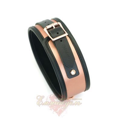 Liebe Seele Rose Gold Memory Collar With Leash, leather SO9494 &mdash; photos