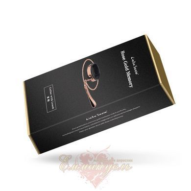 Liebe Seele Rose Gold Memory Collar With Leash, leather SO9494 &mdash; photos