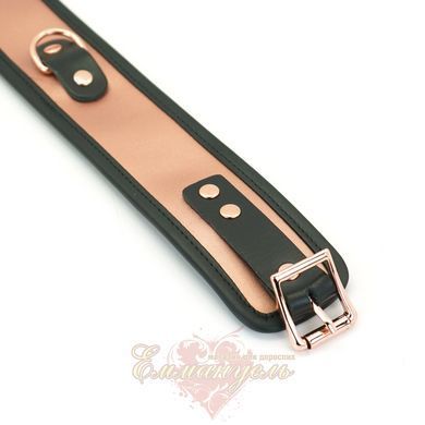 Liebe Seele Rose Gold Memory Collar With Leash, leather SO9494 &mdash; photos