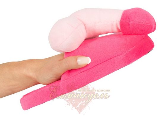 Тапочки жіночі - House Slippers Penis PINK